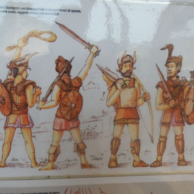 חיילים מסרדיניה כשכירי חרב כמו סיסרא אצל מלך חצור