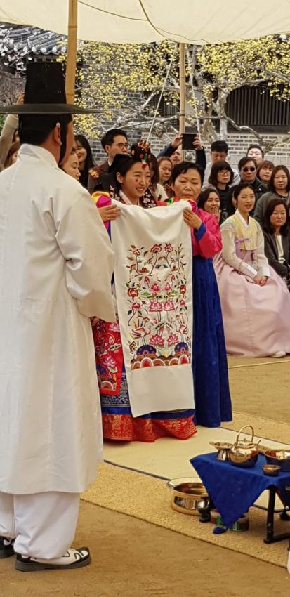 טקס חתונה קוריאני