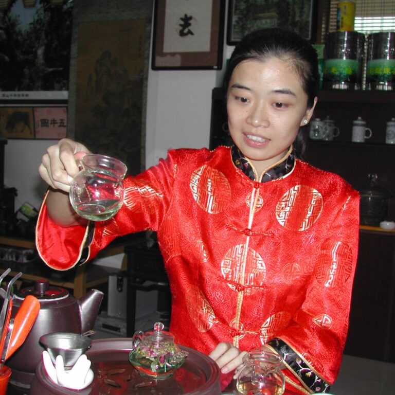 טקס שתיית תה בסין בשיאן