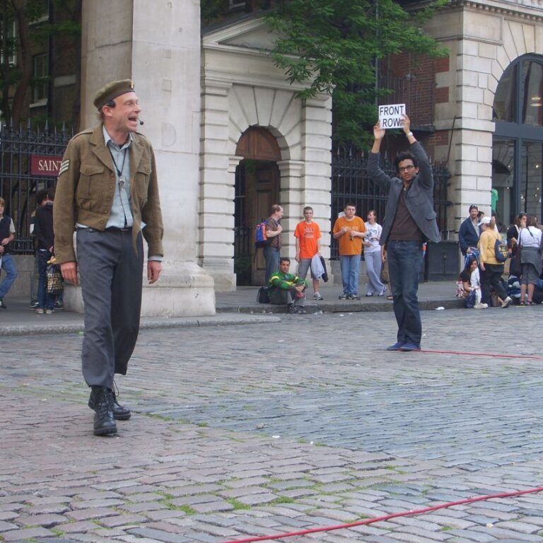 מופע רחוב בלונדון