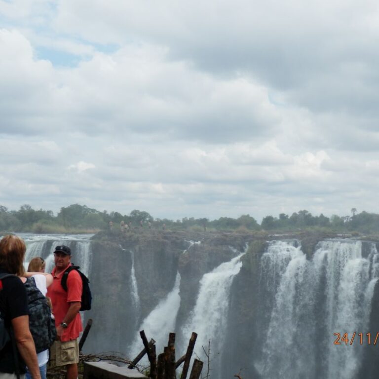 מפלי ויקטוריה בעונת השפל