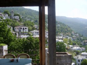 נופים כפרים בצפון יוון