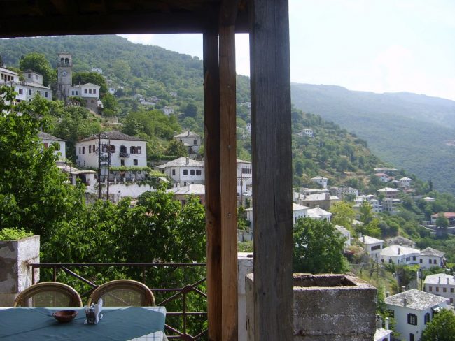 נופים כפרים בצפון יוון