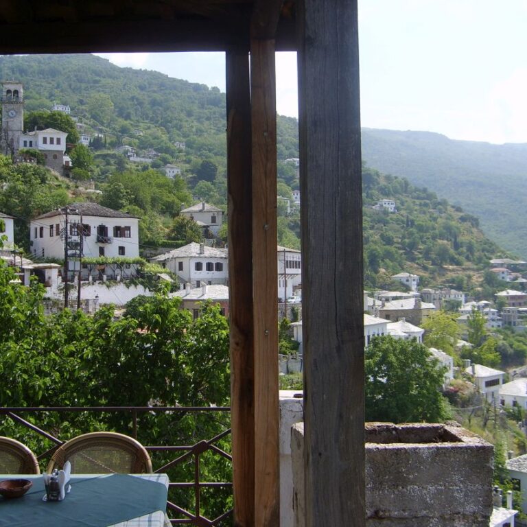 נופים כפרים בצפון יוון