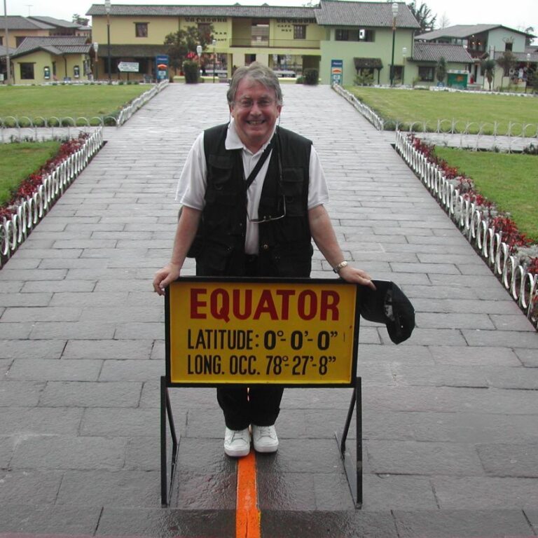 על קו המשווה בקיטו, אקוודור