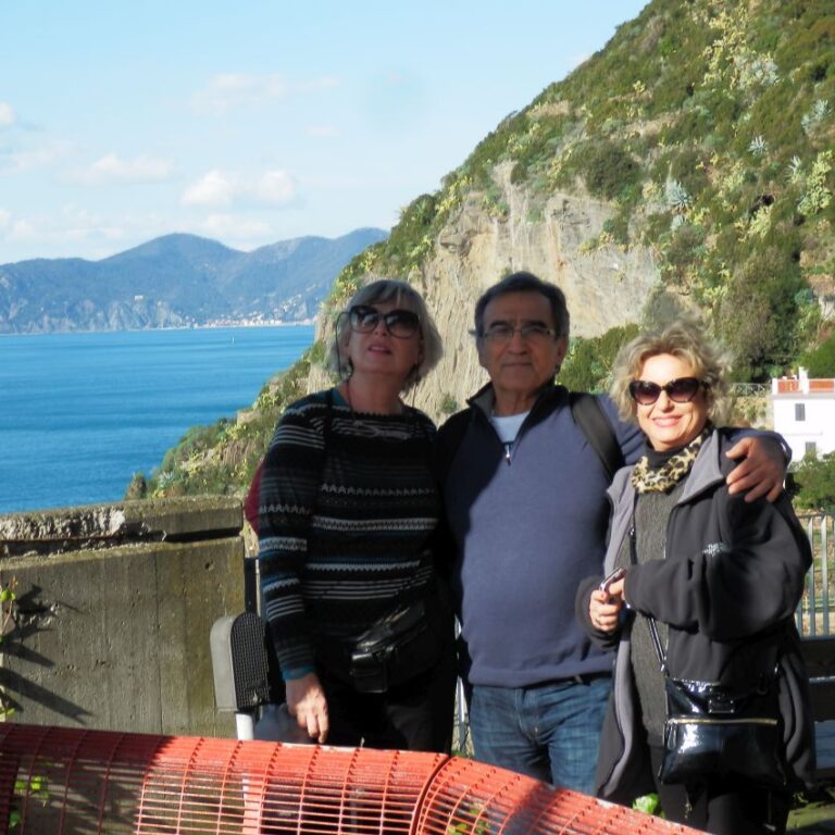 עם אלי ועדינה בצ'ינקווה טרה