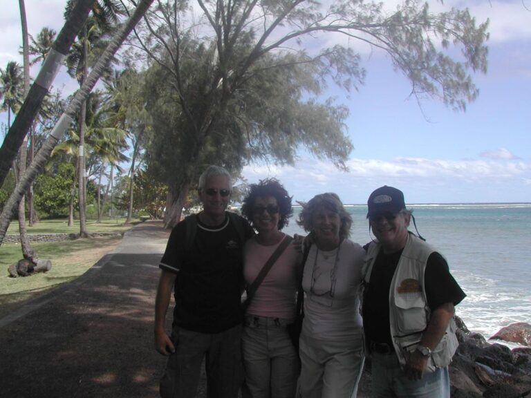 עם נילי ואדי בטהיטי