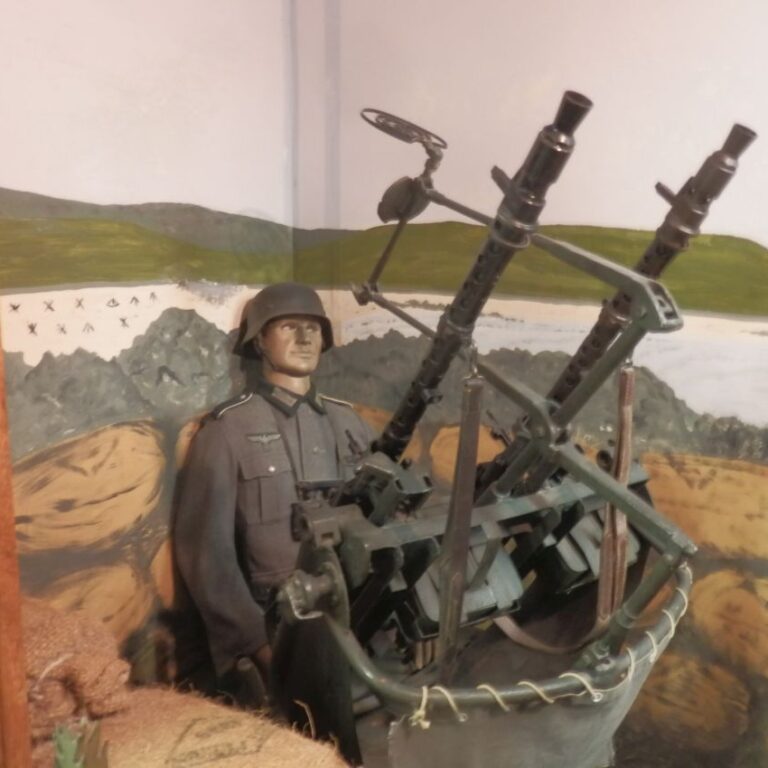 עמדת נ.מ. באי גרנסי בזמן הכיבוש הנאצי