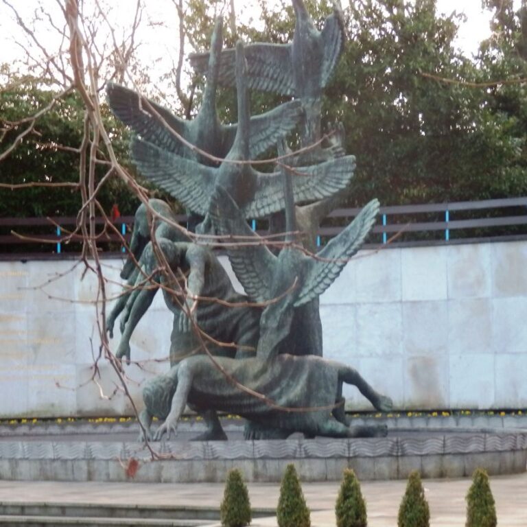 פסל במרכז דבלין