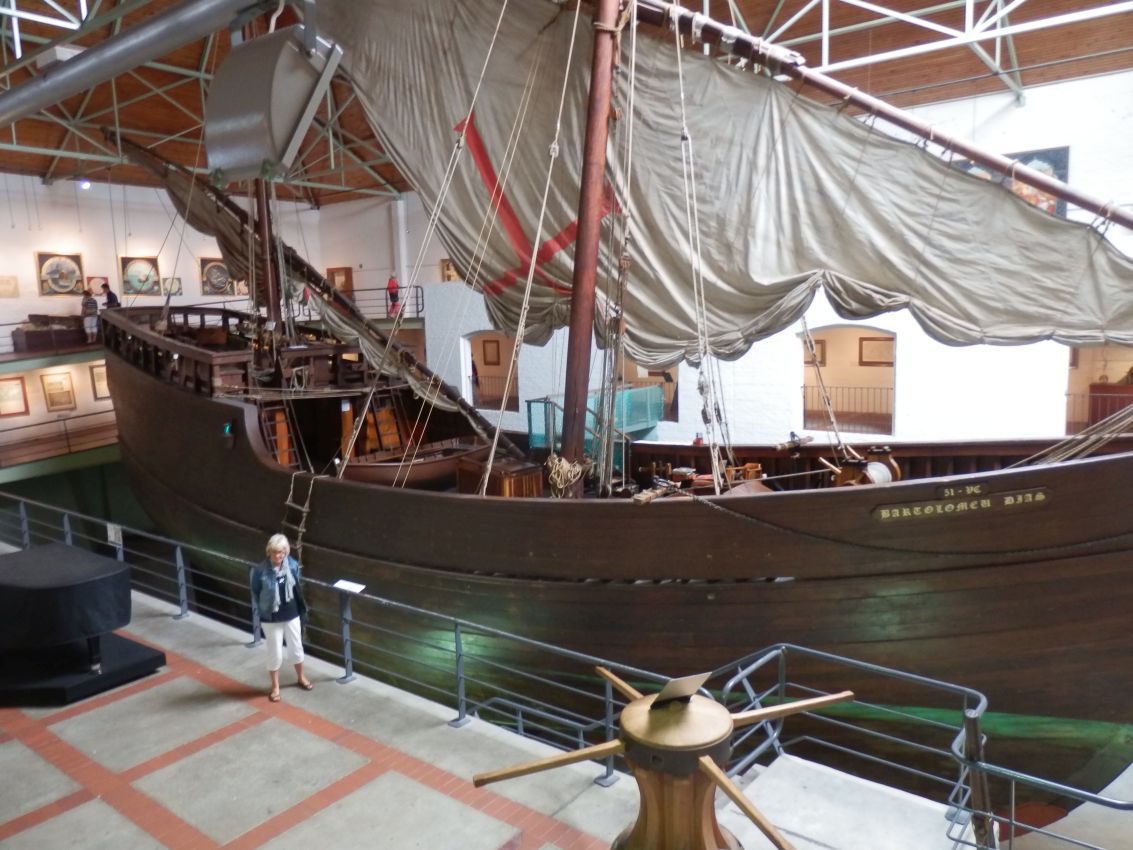רפליקה של ספינה פורטוגזית במוזיאון המגלים