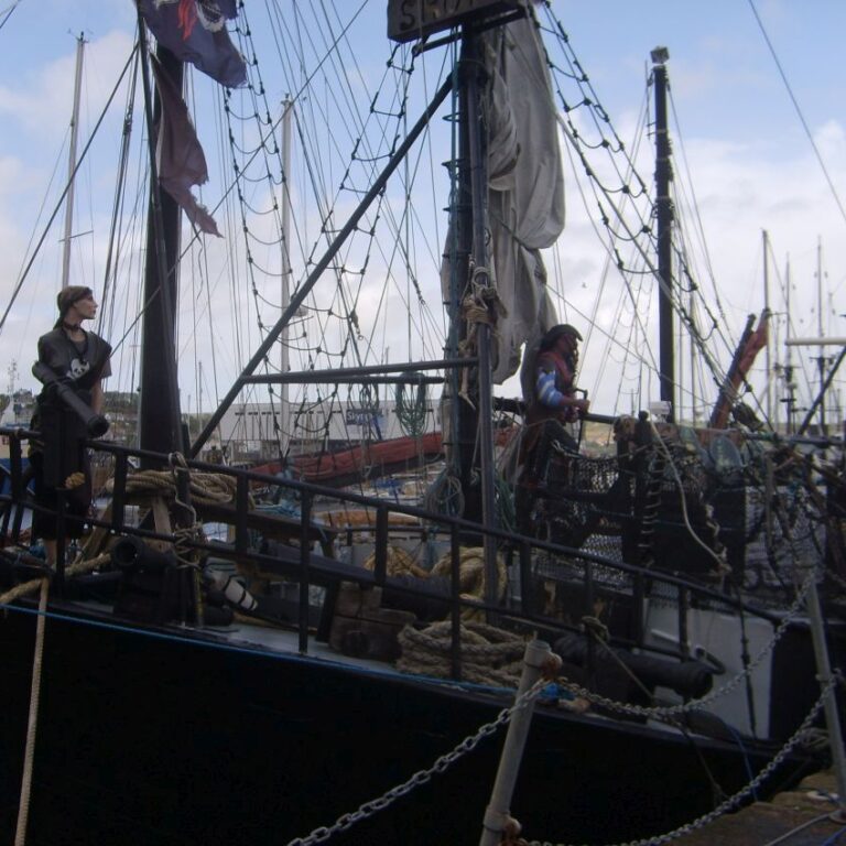 שחזור של ספינת פיראטים