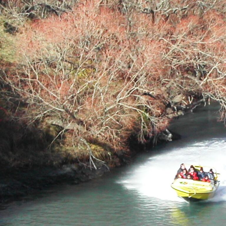 שיט בסירות סילון בעומק 10 סנטימטרים בניו זילנד