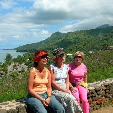 שלושת הגראציות באי בורה בורה