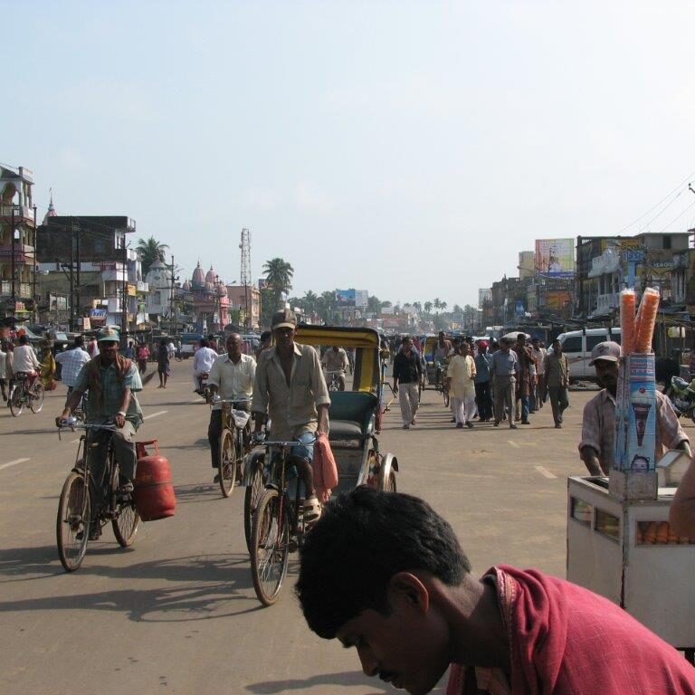 רחוב הודי אופייני