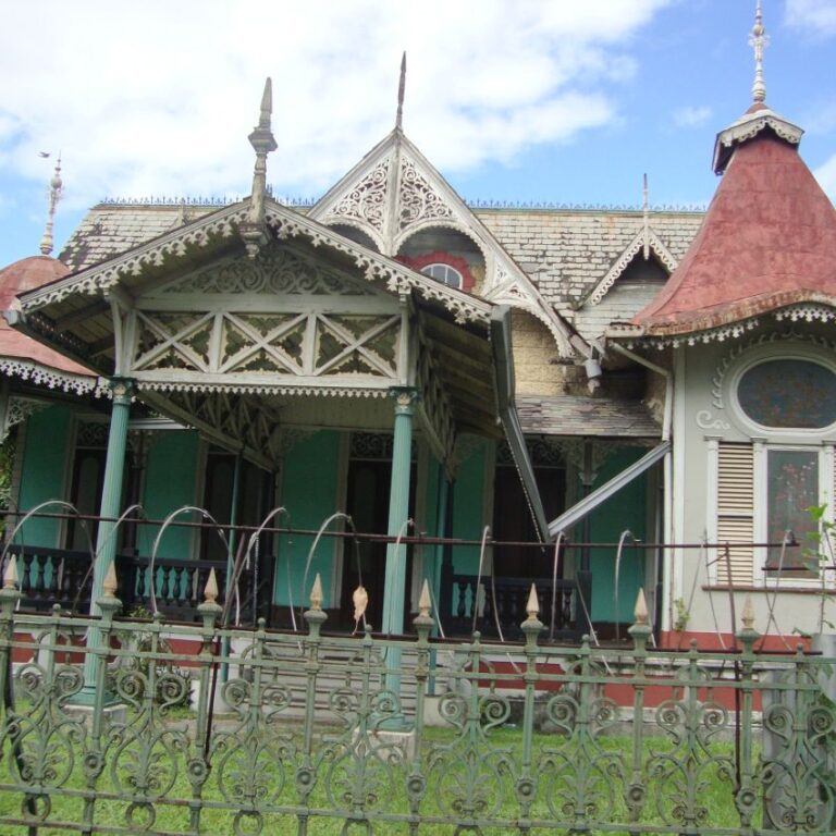 בתים מצועצעים בברבדוס