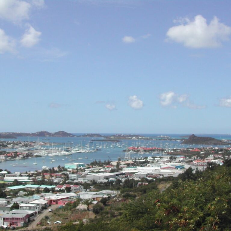 נוף נמל פורטו ריקו