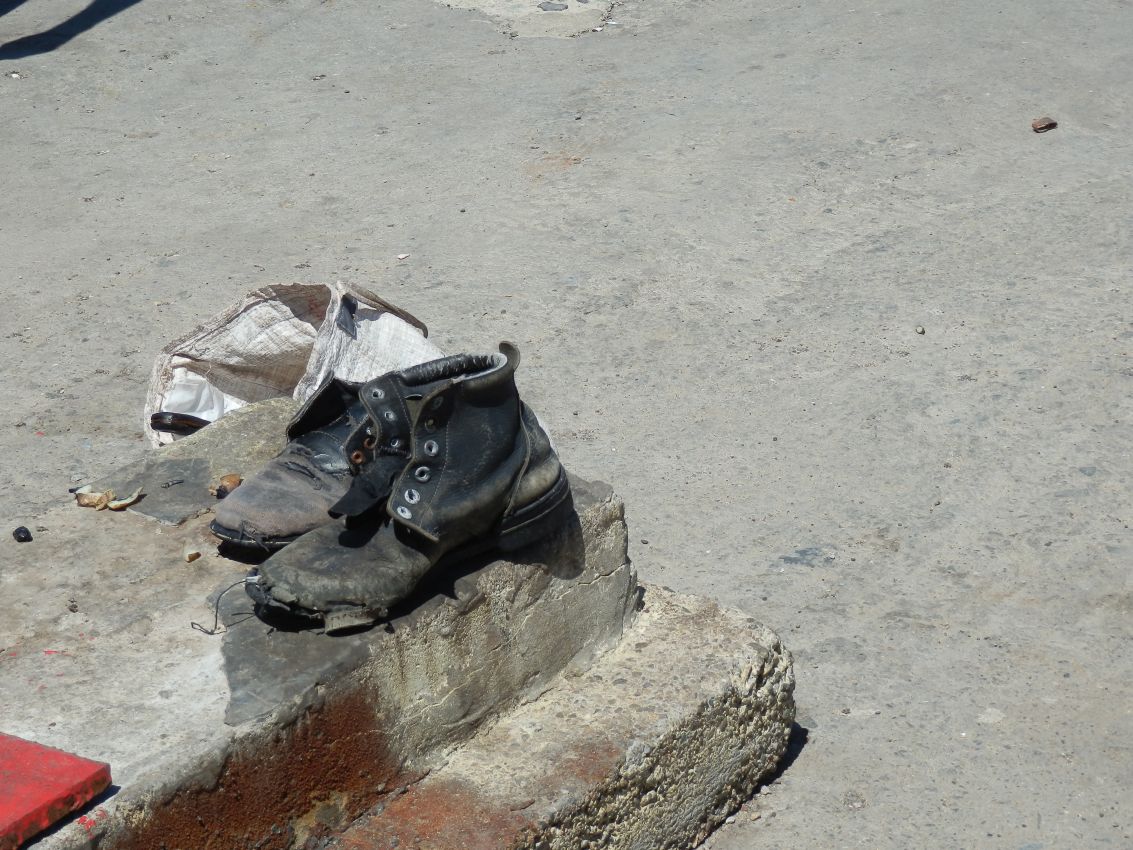נעלו של צ'רלי צ'אפלין בקובה-