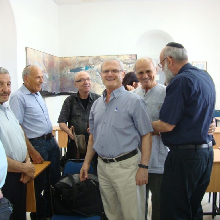 עם חברים במפגש דוד רוזנטל, שמחה לנדאו ואחרים