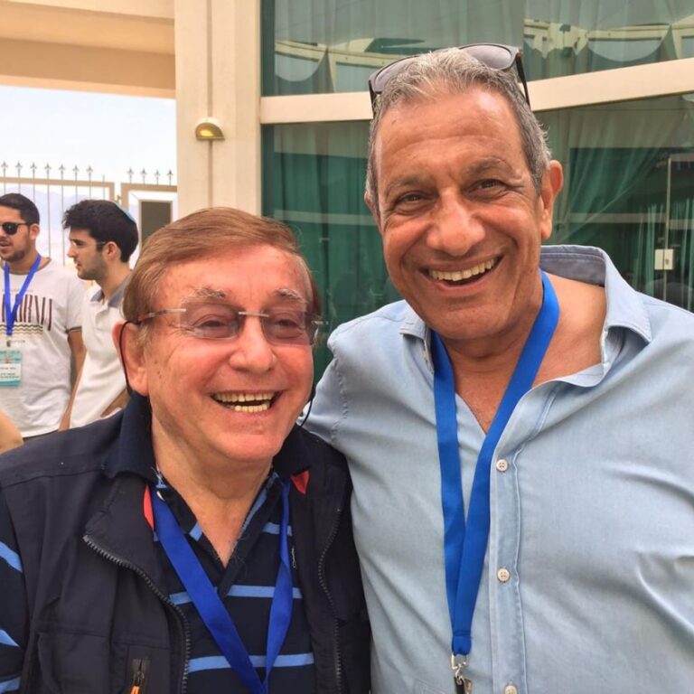 עם ראש עירית אילת בכנס התקשורת 2019