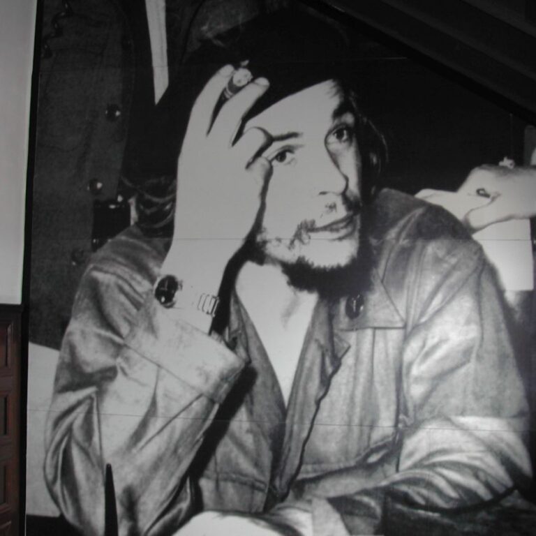 צ'ה גווארה הפך לגיבור המהפכה הקובנית