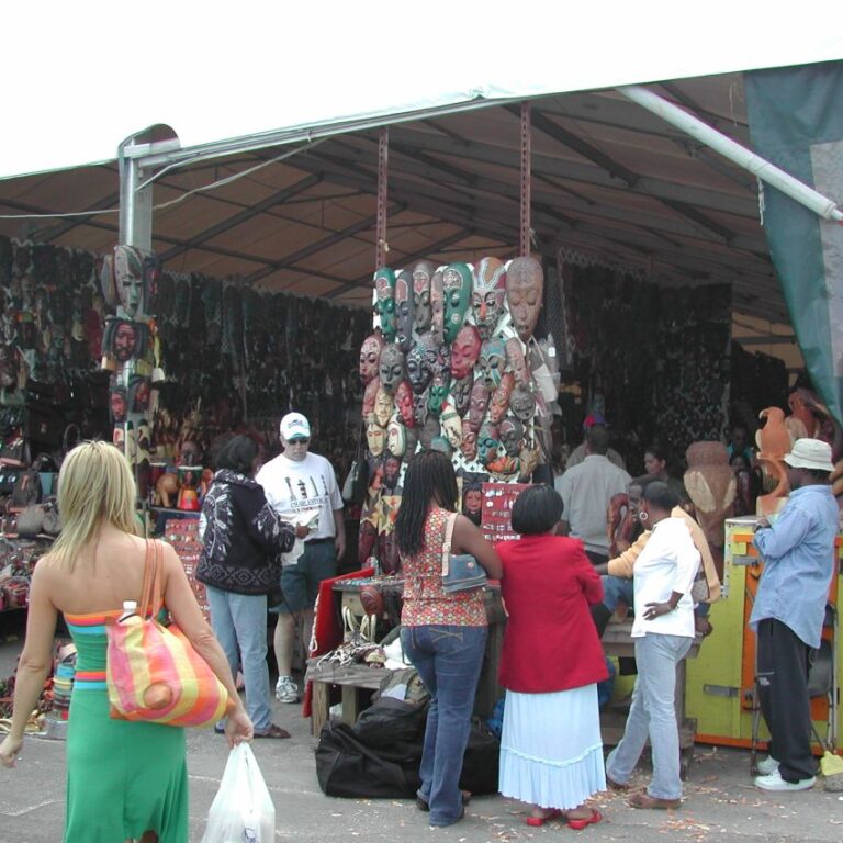 שוק מזכרות בברמודה