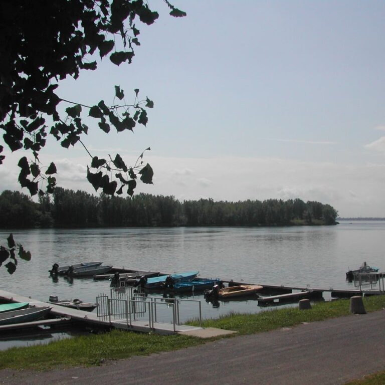 אי הדייגים בשמורה אינדיאנית בו שהינו שבועיים