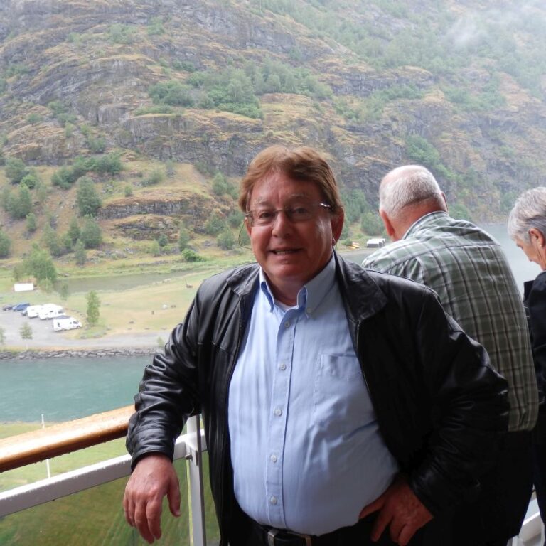 בספינה בנורבגיה במהלך שייט בפיורדים