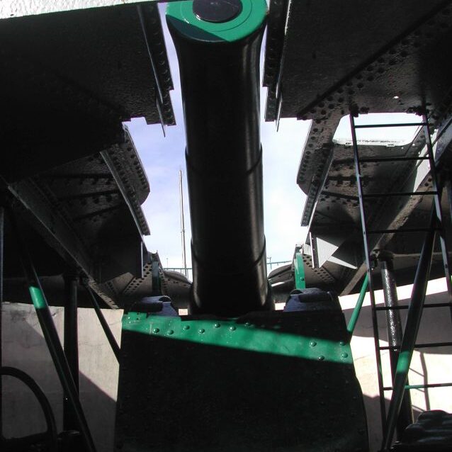 התותח ההידרולי שנבנה בזמנו נגד מתקפה של הצאר הרוסי