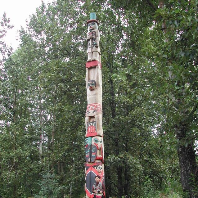 טוטם אינדיאני באלסקה