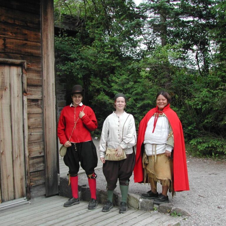 כפר קנדי אינדיאני משוחזר