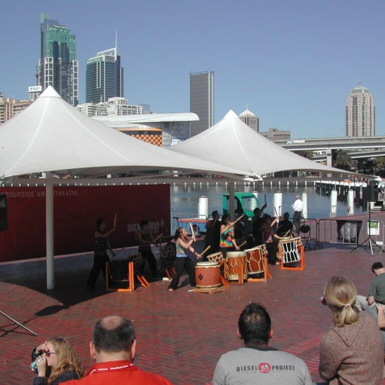 מופע רחוב ב"דאון טאון" סידני