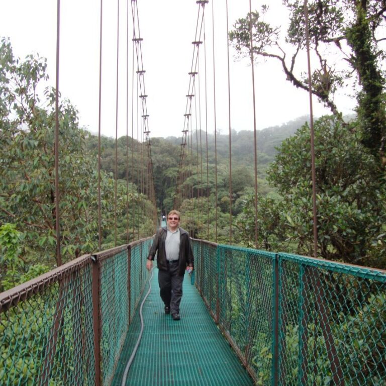 מסע על צמרות העצים בקוסטה ריקה