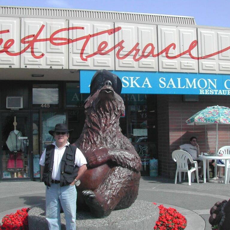 מסעדת דגי סלמון באלסקה