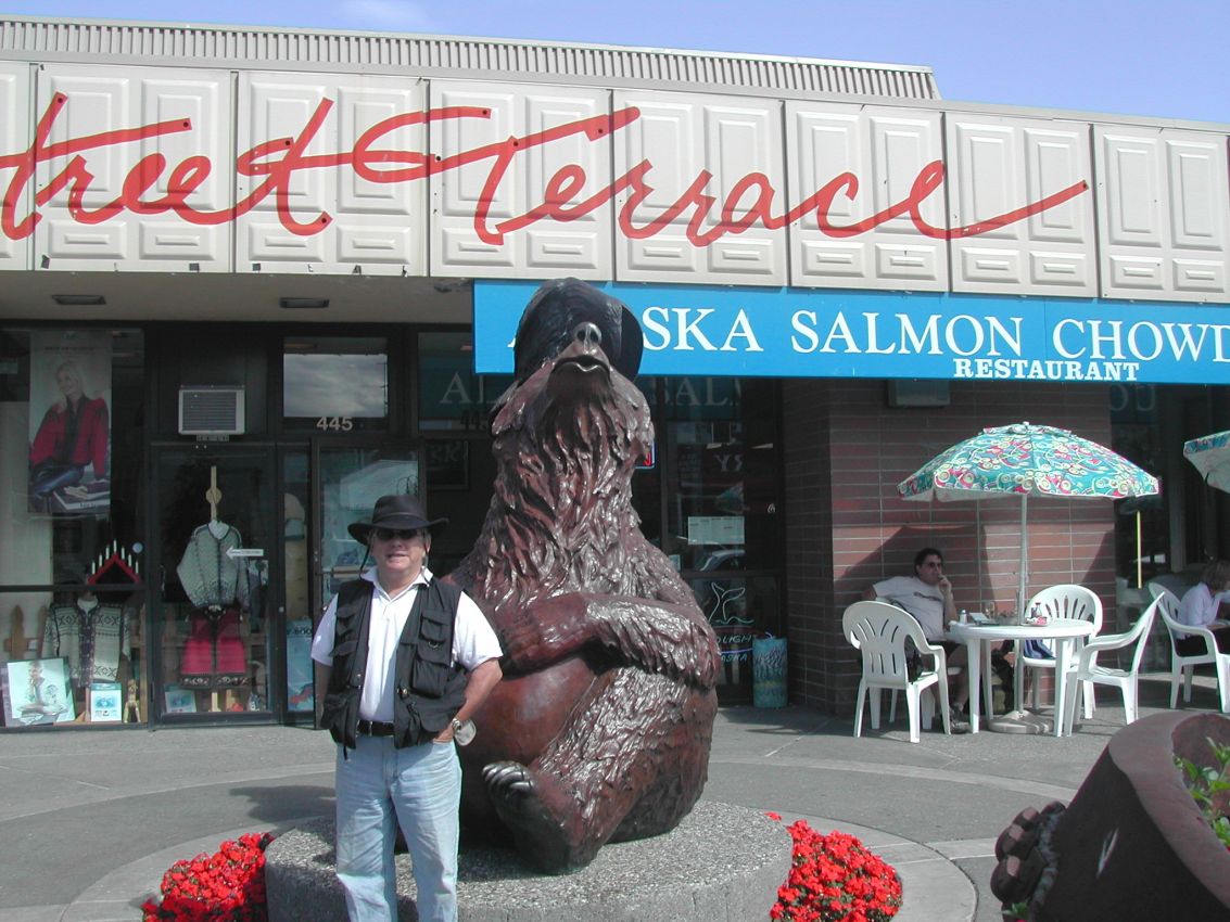 מסעדת דגי סלמון באלסקה