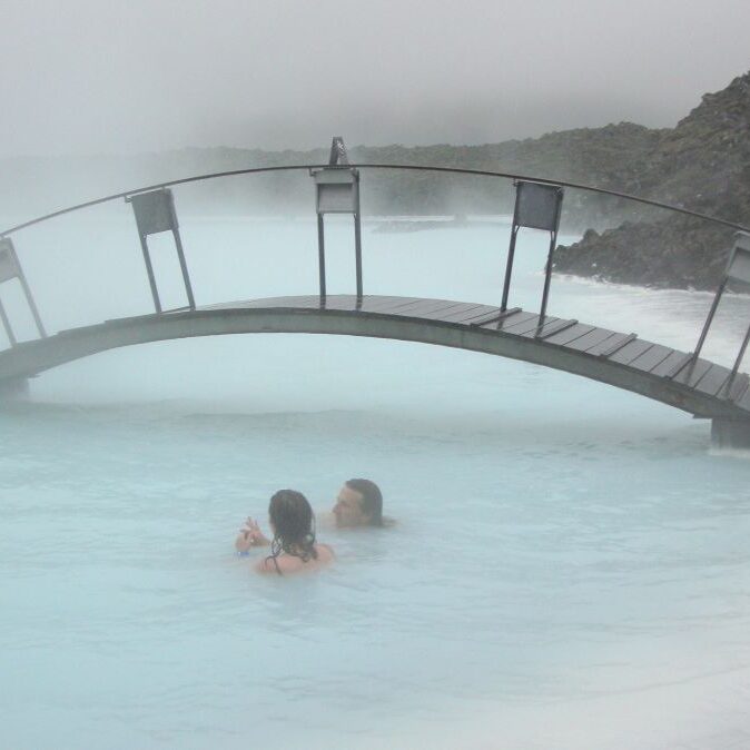 מרחצאות ה"בלו -לאגו"ן באיסלנד