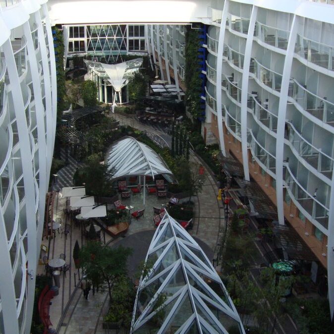 "סנטרל פארק" על ספינת ענק