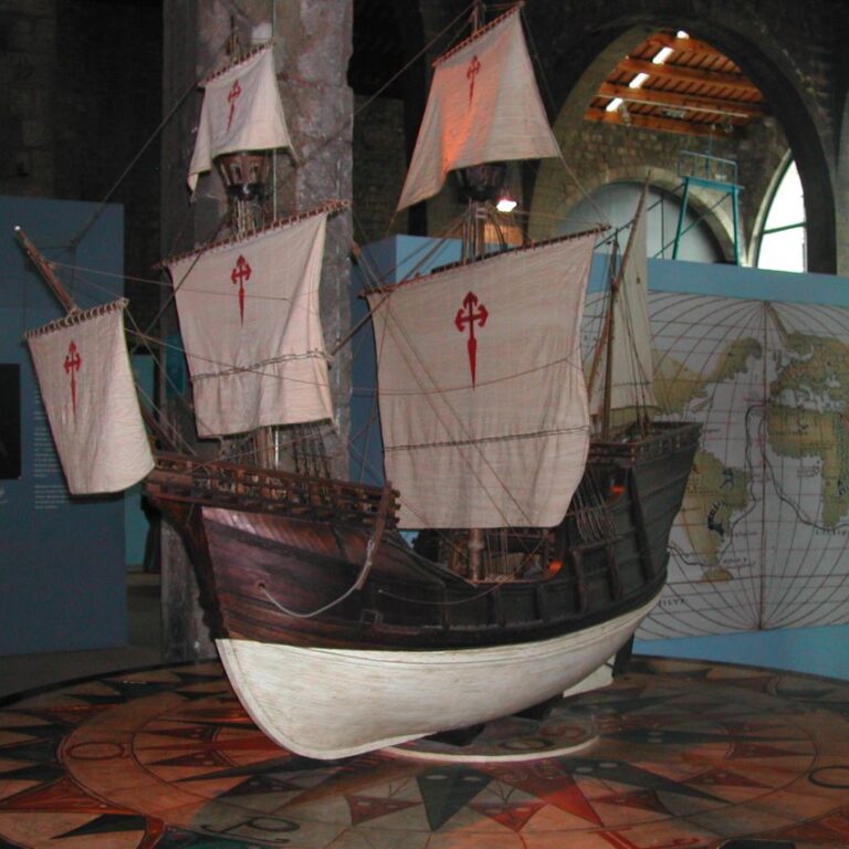 ספינת המגלים במוזיאון בברצלונה