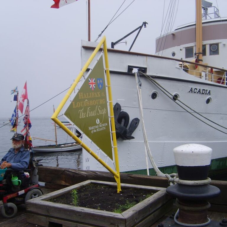 ספן נכה מצפה לעזרה בנובה סקוטיה