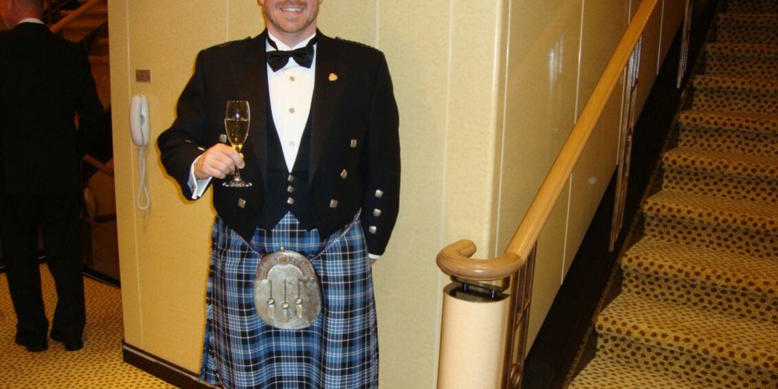 סקוטי גאה בספינה