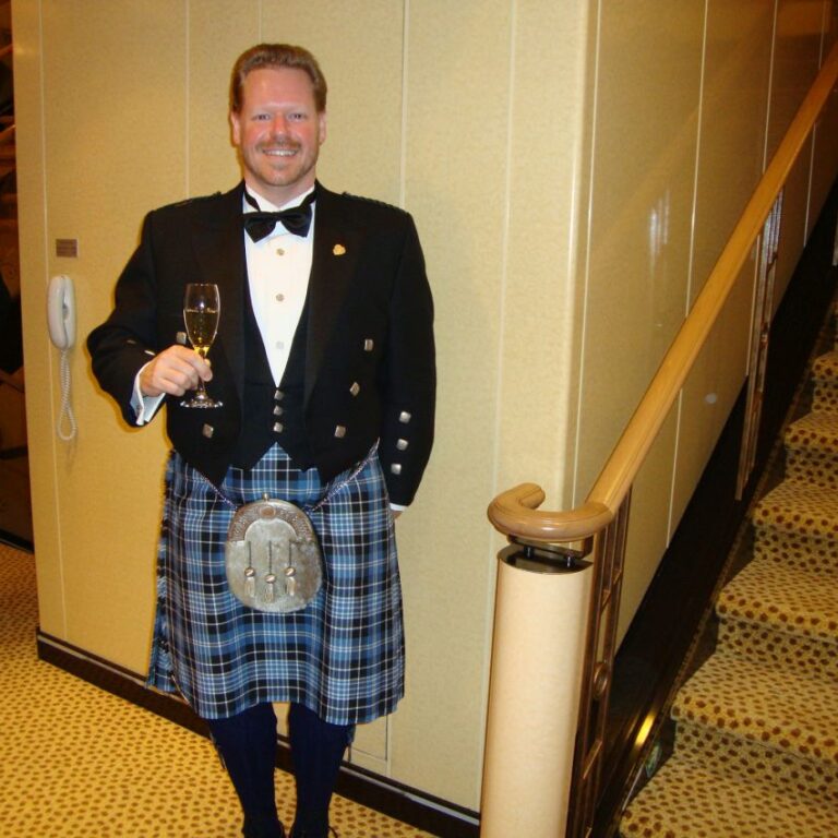 סקוטי גאה בספינה