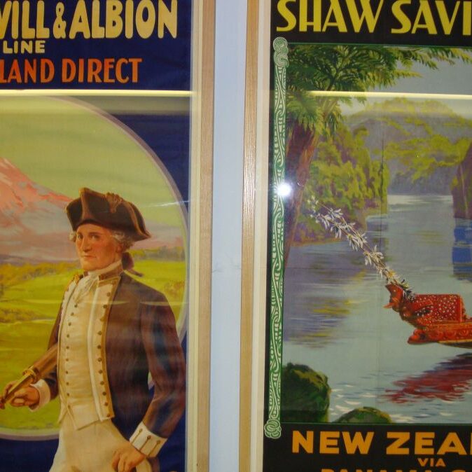 פרסומות למסע לניו זילנד בעקבות קפטן קוק