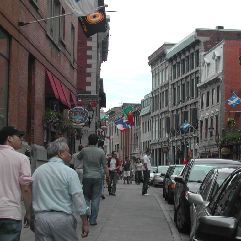 רחוב במונטריאול העתיקה