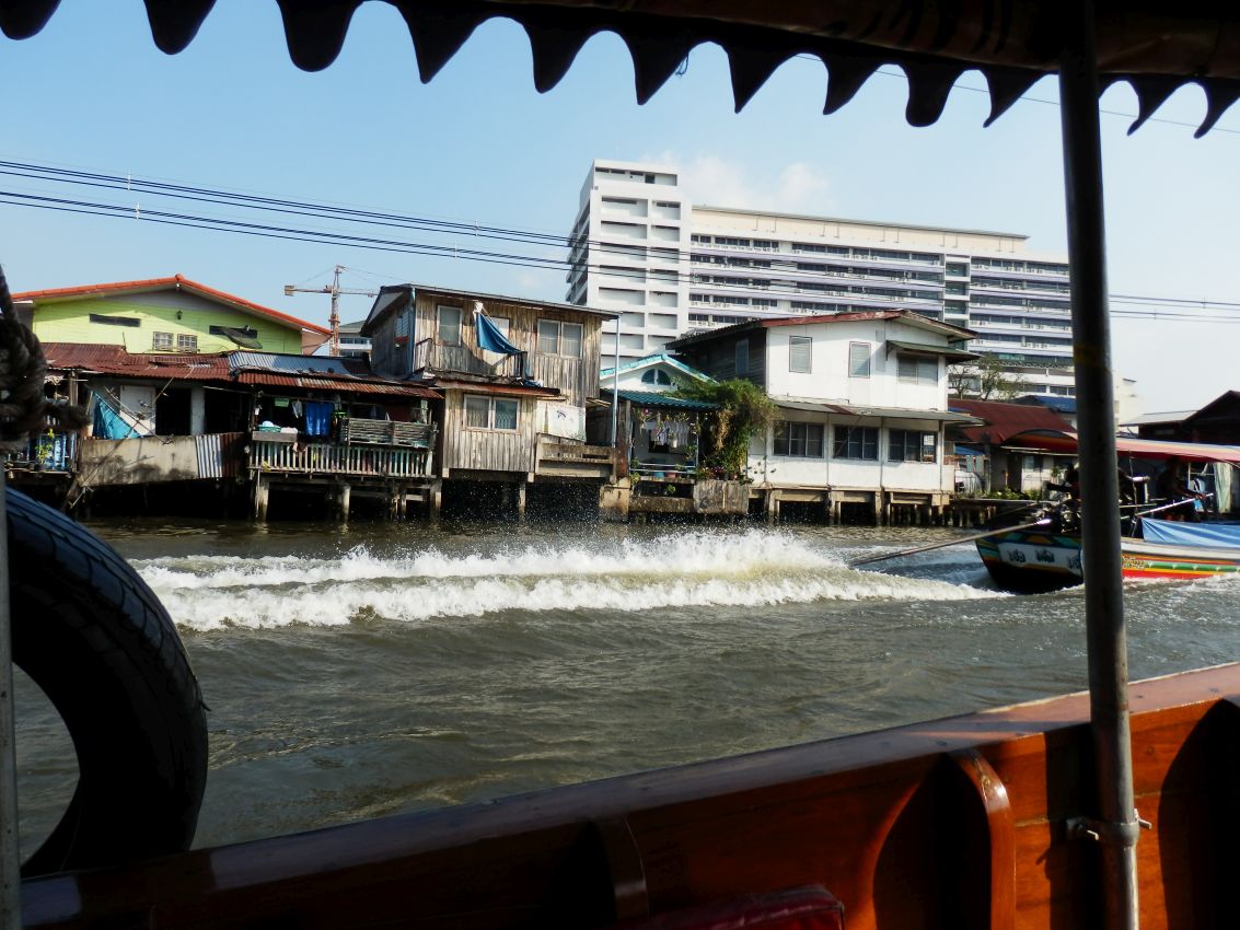 רחובות הנהר בבנגקוק, תאילנד-
