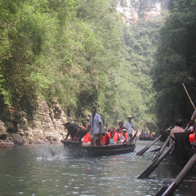 שייט על יובל היאנג צ'ה בסין