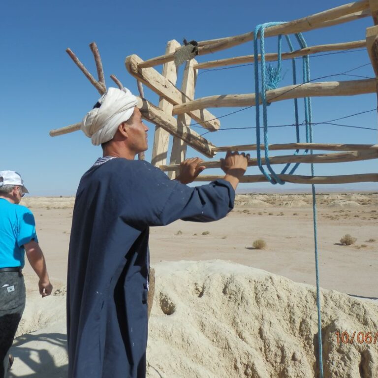 באר מרוקנית במדבר סהרה