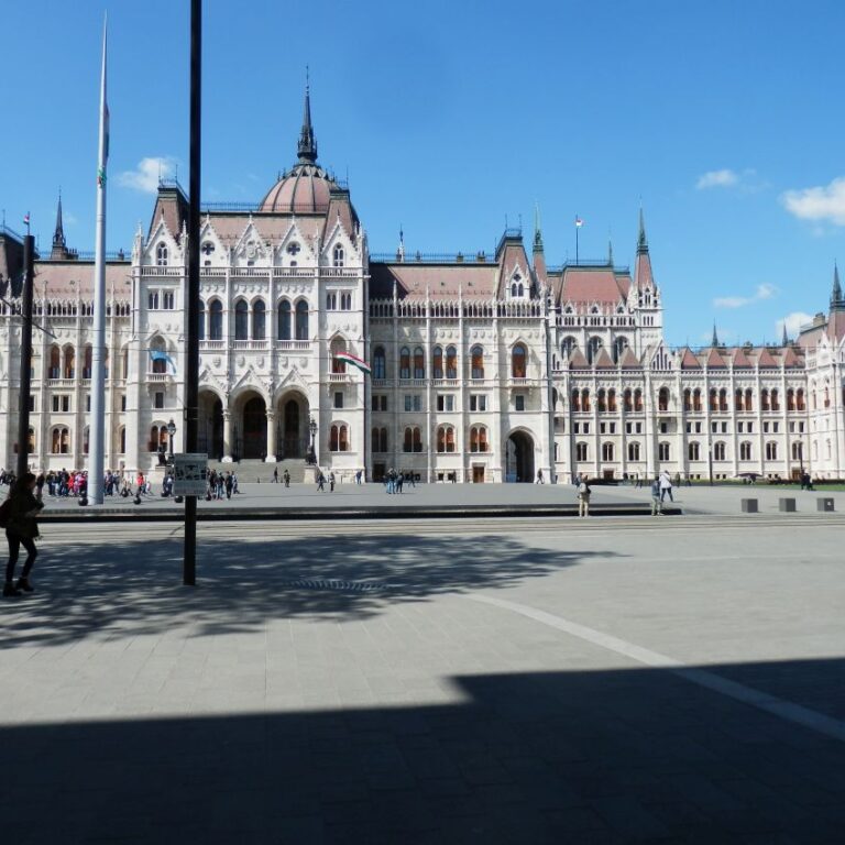 הבנין המרשים של הפרלמנט ההונגרי