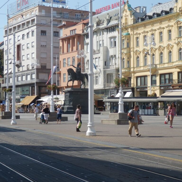 הכיכר המרכזית בזאגרב,קרואטיה