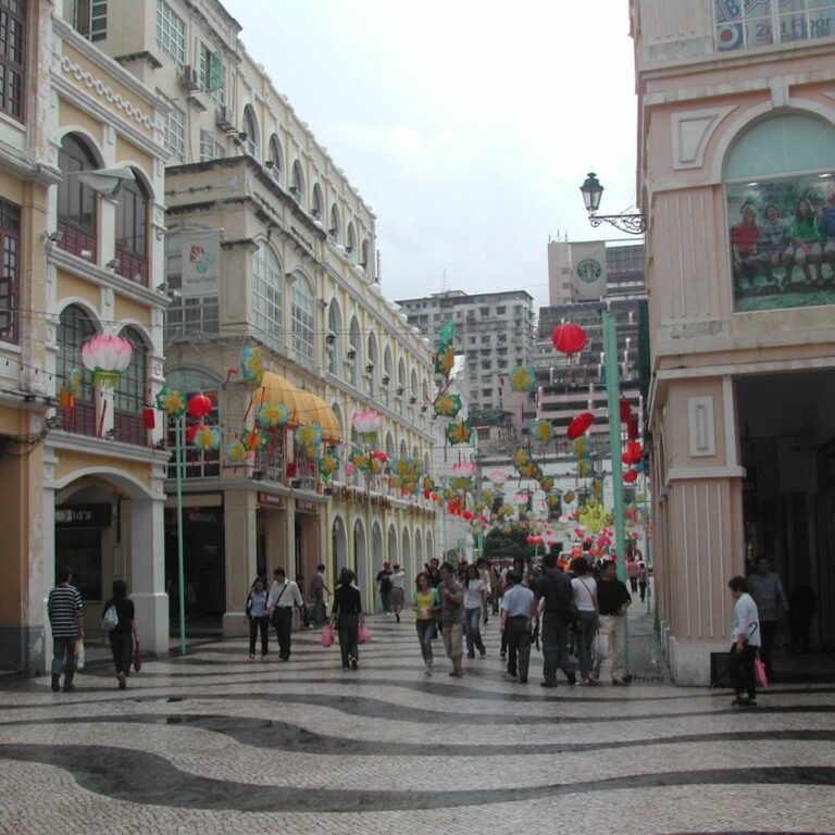 המידרחוב המפואר במאקאו