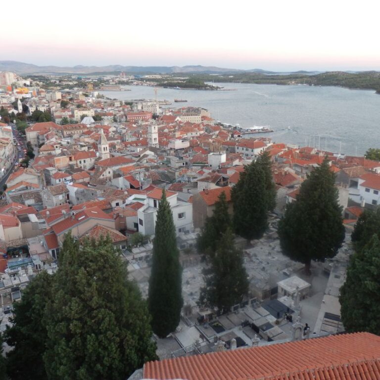 העיר ספליט מבט מלמעלה