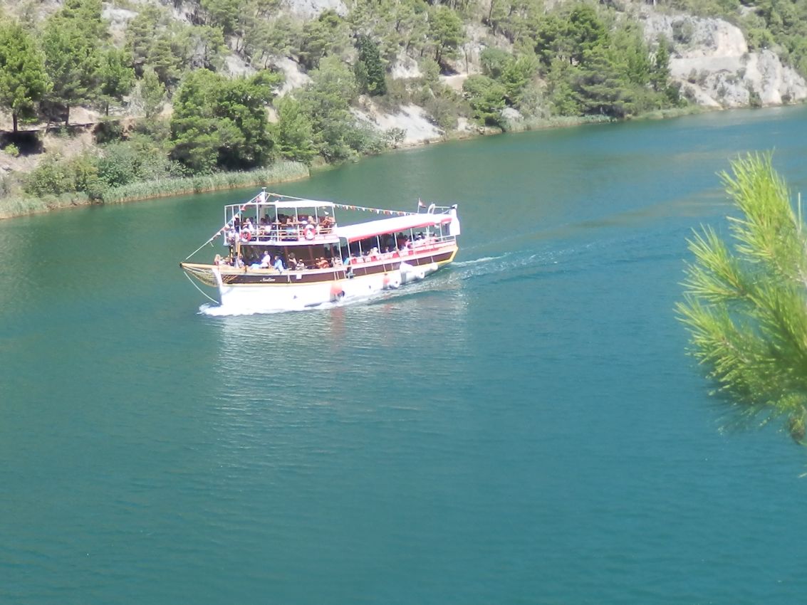 הפלגה על נהר קרקא בקרואטיה